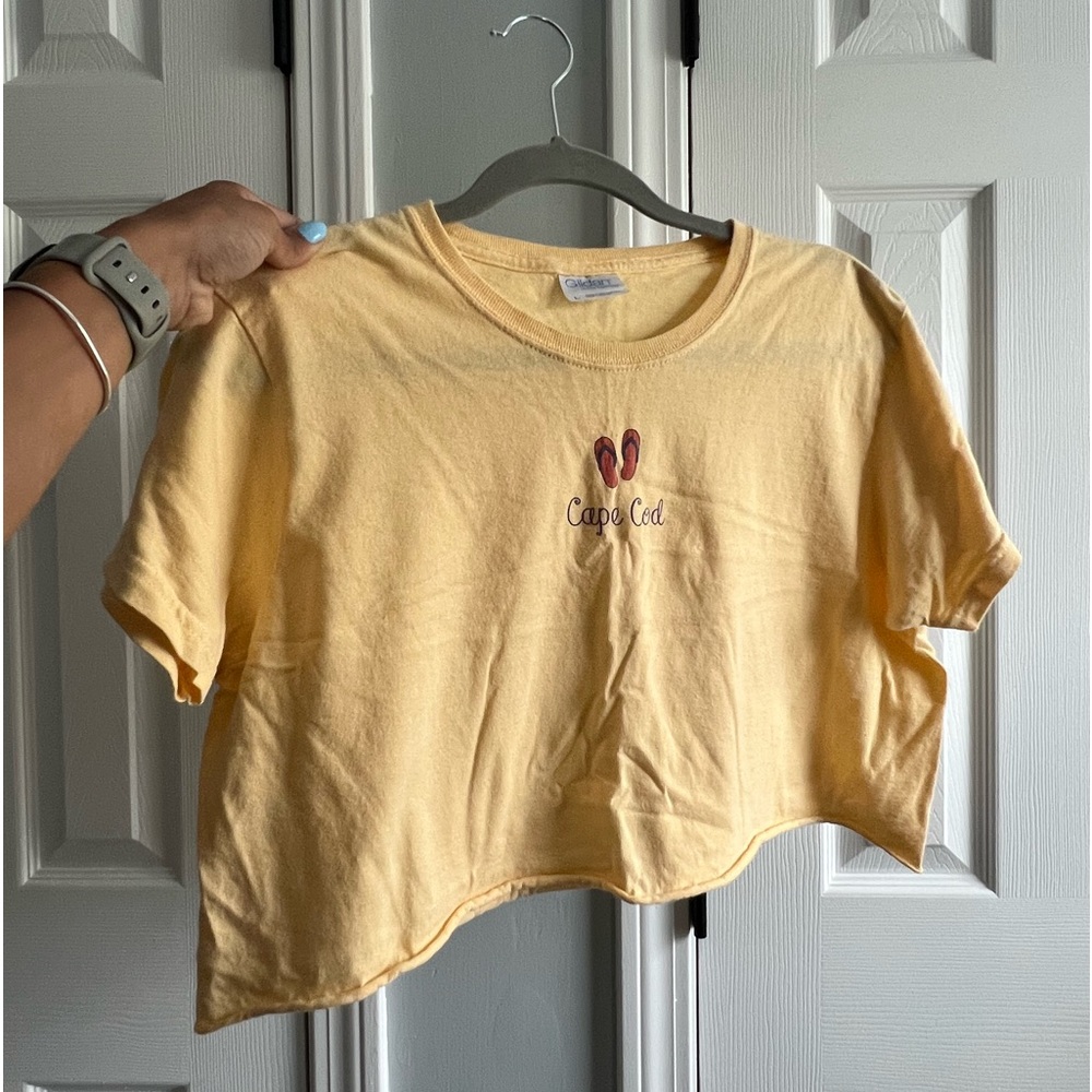 Vintage Cape Cod Cropped Tee - image 2
